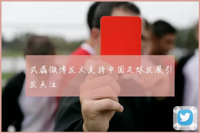 武磊微博发文支持中国足球发展引发关注